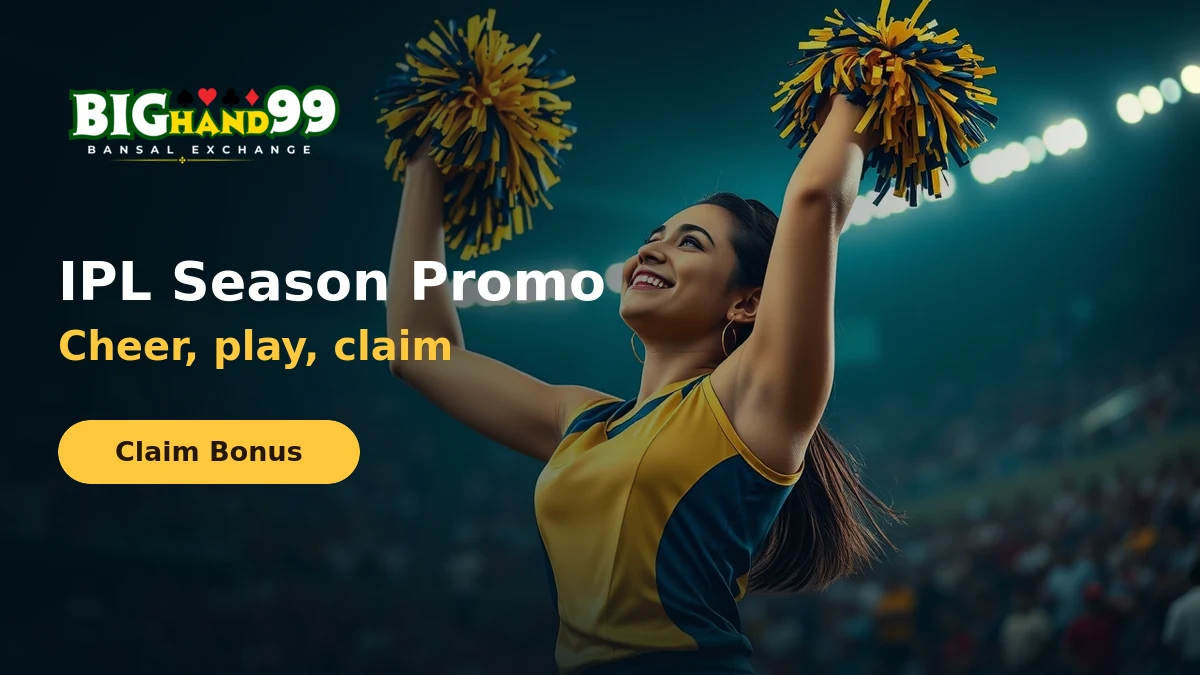 BigHand99 IPL season promotional credit for cricket players