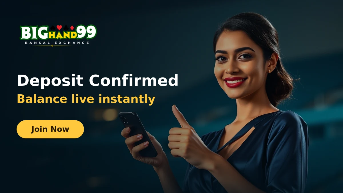 BigHand99 deposit confirmed and balance updated on the exchange