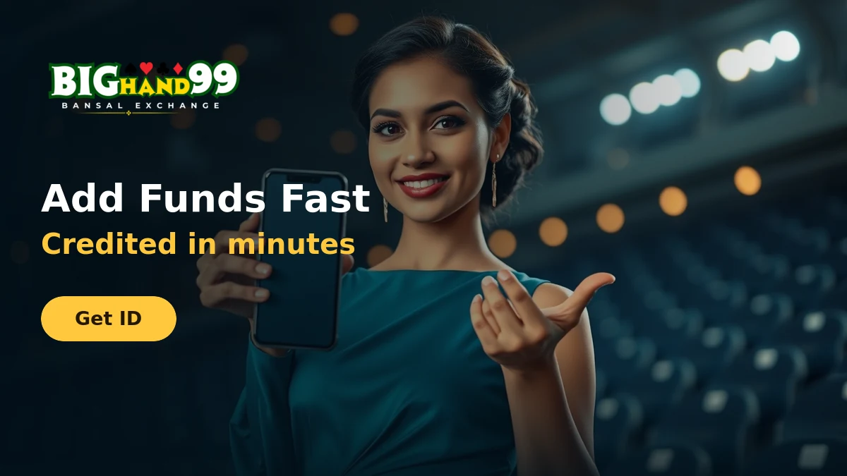 Adding funds to a BigHand99 ID within minutes
