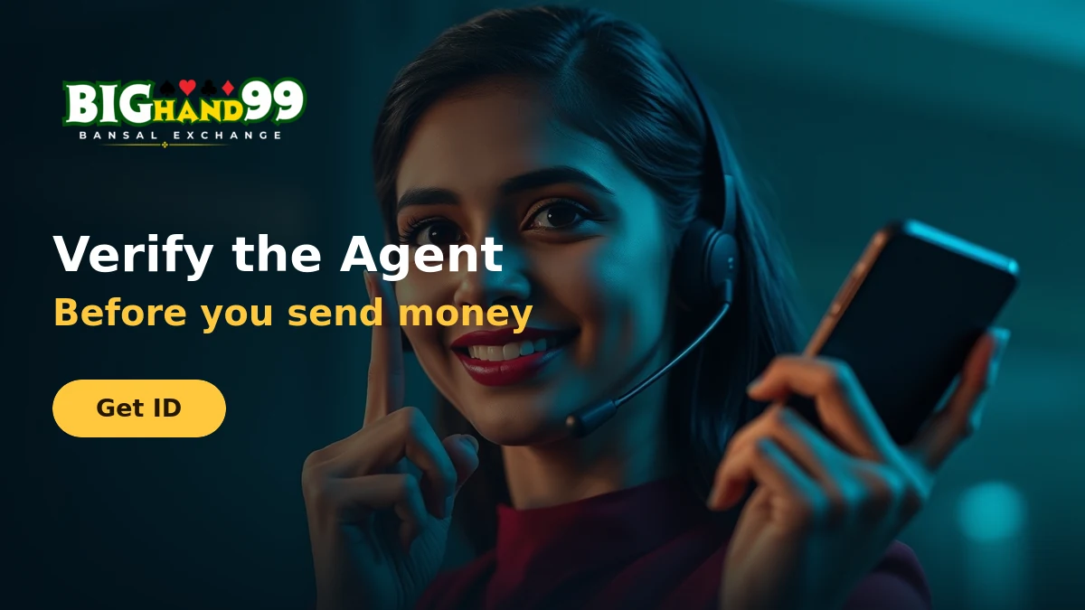 Verifying a BigHand99 agent before sending any money