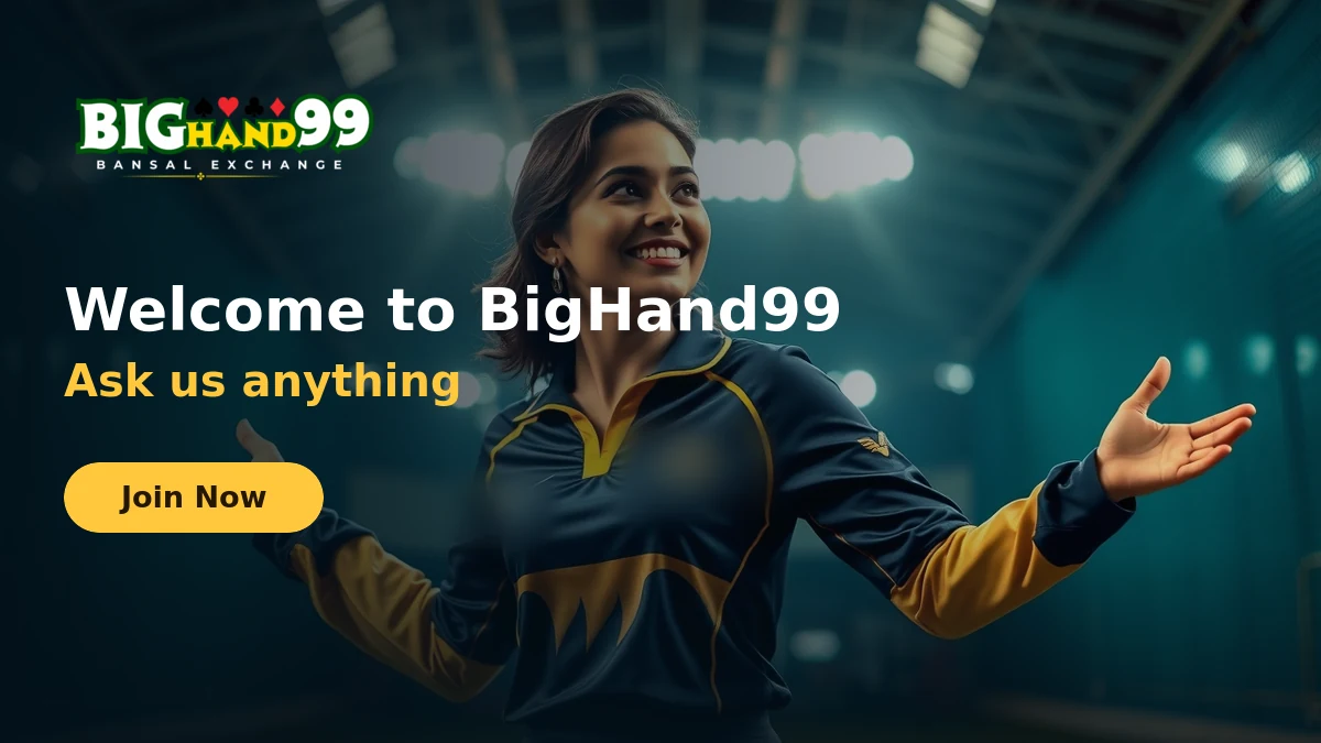 BigHand99 agent welcoming new players and answering questions on WhatsApp